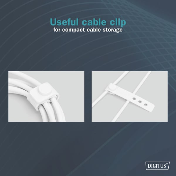 Digitus USB 2.0 Silikon-Anschlusskabel USB-A > USB-C - Digitus - vue 11