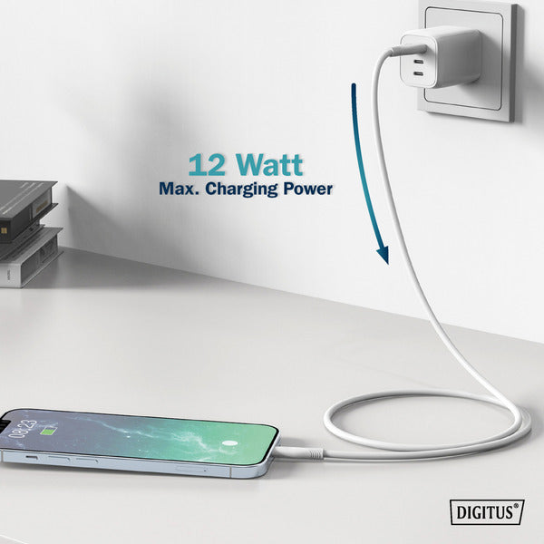 Digitus USB 2.0 Silikon-câble USB-A > Lightning, MFI zertifiziert - Digitus - vue 11