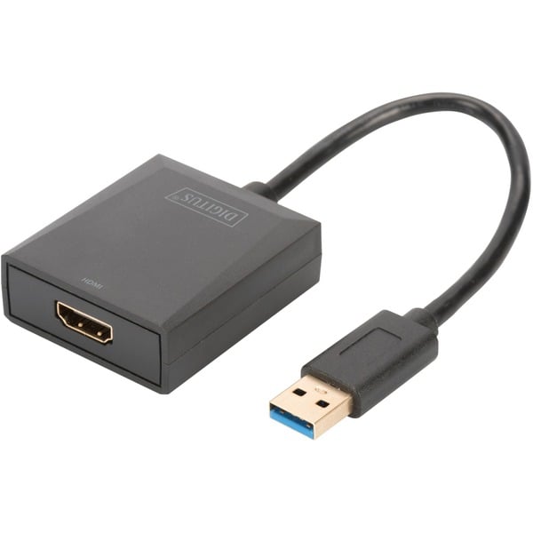 Digitus USB 3.2 Gen 1 Adapter, USB-A Stecker > HDMI Buchse - Digitus