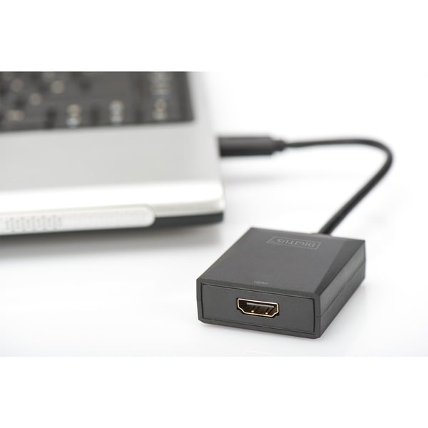 Digitus USB 3.2 Gen 1 Adapter, USB-A Stecker > HDMI Buchse - Digitus - vue 3