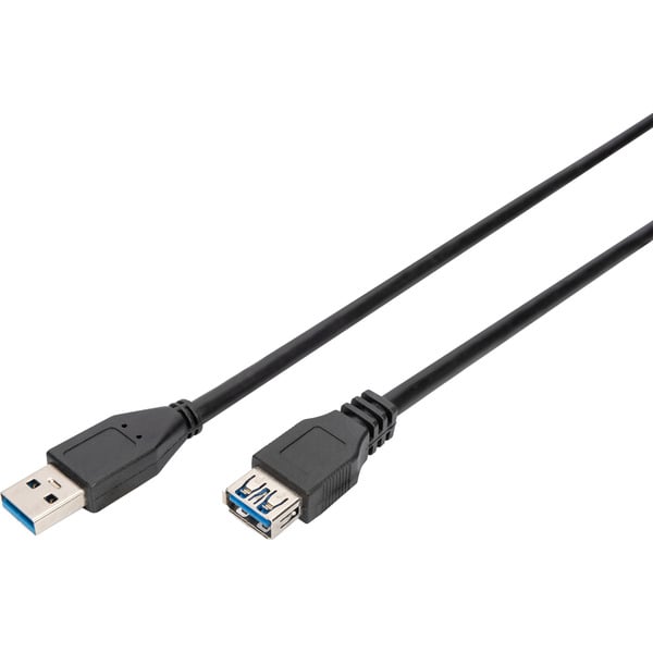 (€ 1,39 / 1 m) Digitus USB 3.2 Gen 1 Verlängerungskabel, USB-A Stecker > USB-A Buchse - Digitus