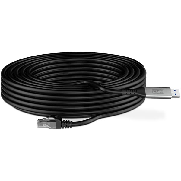 Digitus USB-A 3.2 Gen1 > RJ-45 Ethernet câble, 1Gbit/s, Adapter - Digitus - vue 2
