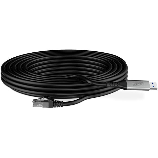 Digitus USB-A 3.2 Gen1 > RJ-45 Ethernet câble, 1Gbit/s, Adapter - Digitus - vue 2