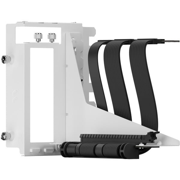 Fractal Design Flex 2 PCIe 4.0 x16 White, support + Verlängerungskabel - Fractal Design - vue 5