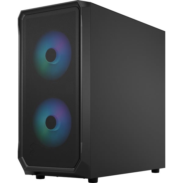 Fractal Design Focus 2 RGB Black TG Clear Tint, Tower-Gehäuse - Fractal Design - vue 3