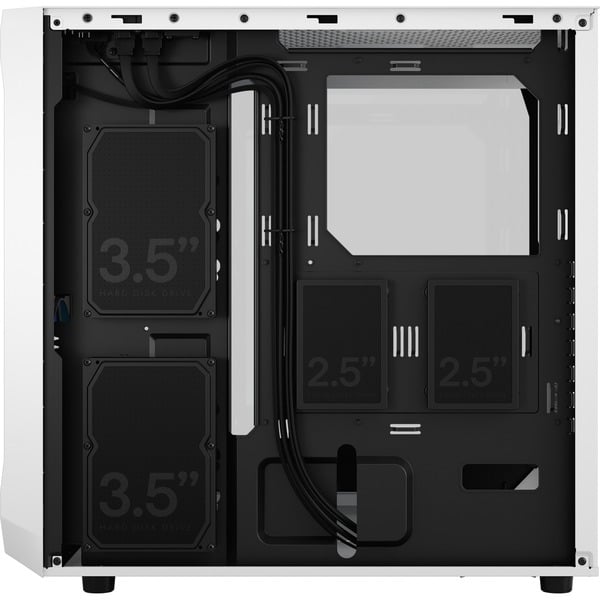 Fractal Design Focus 2 RGB White TG Clear Tint, Tower-Gehäuse - Fractal Design - vue 7