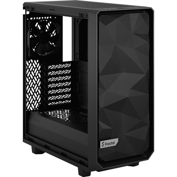 Fractal Design Meshify 2 Compact Black Solid, Tower-Gehäuse - Fractal Design - vue 3