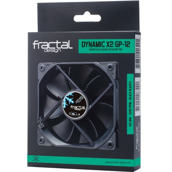 Fractal Design X2 GP-12 120x120x25, Gehäuselüfter - Fractal Design - vue 2