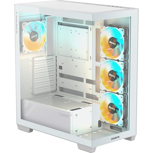 GIGABYTE C500 Panoramic Stealth Ice, Tower-Gehäuse - GIGABYTE - vue 2