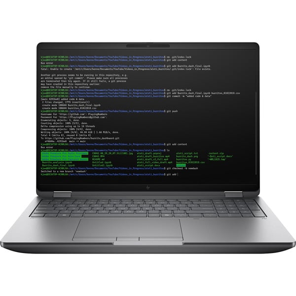 HP ZBook Fury G1i 16 (98L79ET) - HP - vue 2