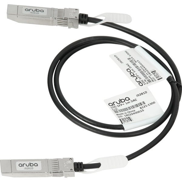 Hewlett Packard Enterprise câble Aruba X242 10G Direct Attach SFP+ - Hewlett Packard Enterprise - vue 2