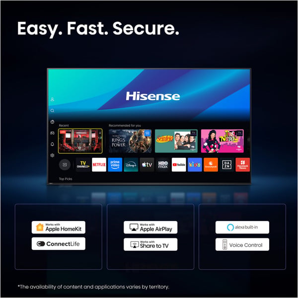 Hisense 43A6S, LED-Fernseher - Hisense - vue 10