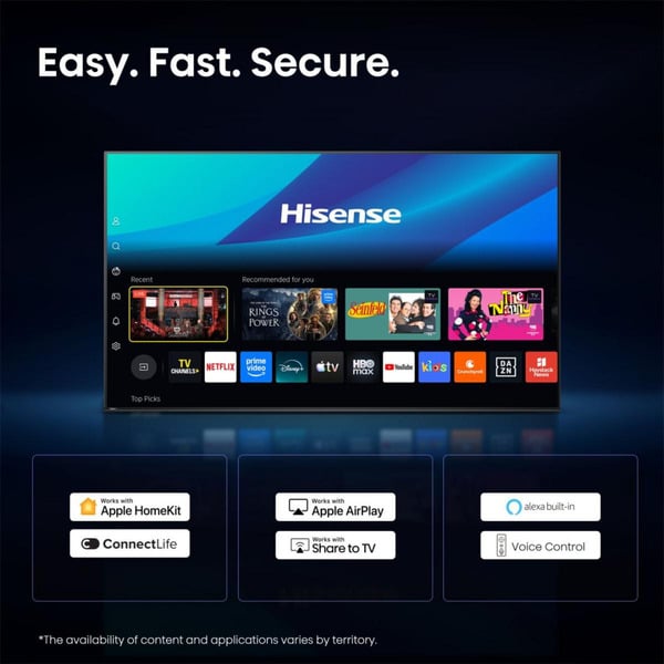 Hisense 58E7S Hi-QLED-Fernseher - Hisense - vue 9