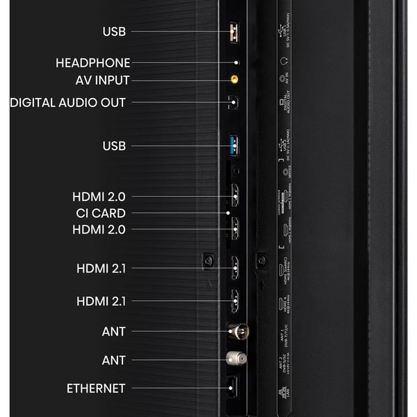 Hisense 85UXKQ, LED-Fernseher - Hisense - vue 5