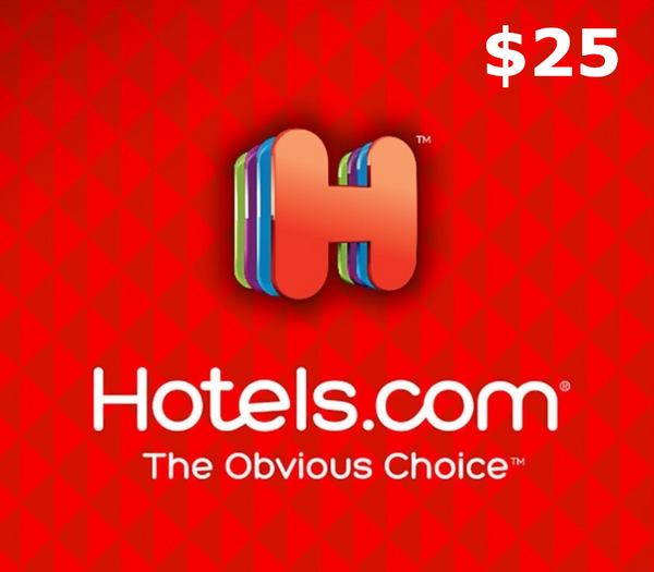 Hotels.com $25 Gift Card