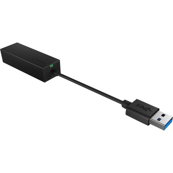 ICY BOX USB 3.2 Gen 1 Adapter IB-AC501a, USB-A Stecker > RJ-45 Buchse - ICY BOX