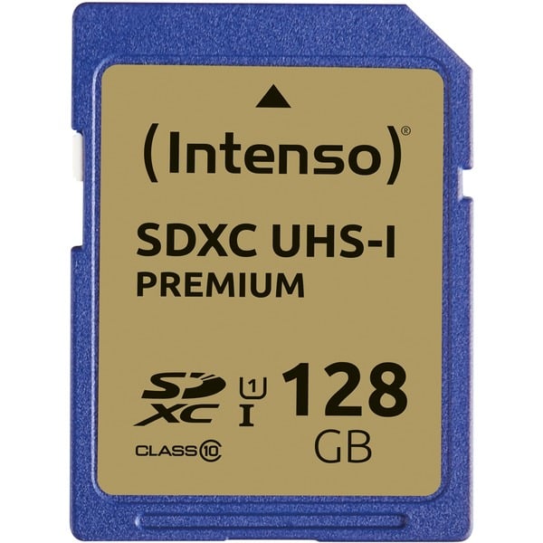 Intenso 128 GB SDXC, Speicherkarte - Intenso