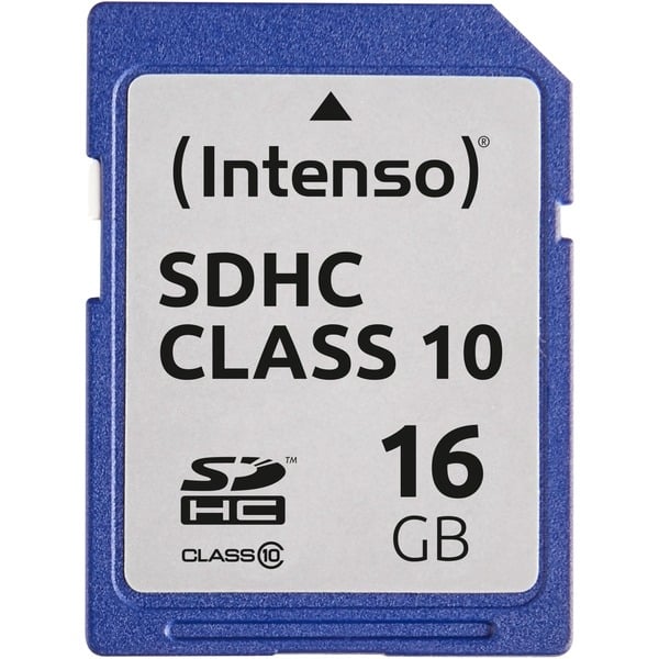 Intenso Secure Digital SDHC Card 16 GB, Speicherkarte - Intenso