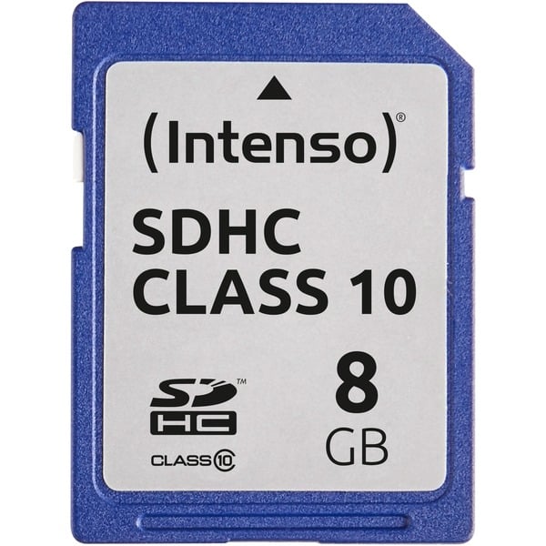 Intenso Secure Digital SDHC Card 8 GB, Speicherkarte - Intenso