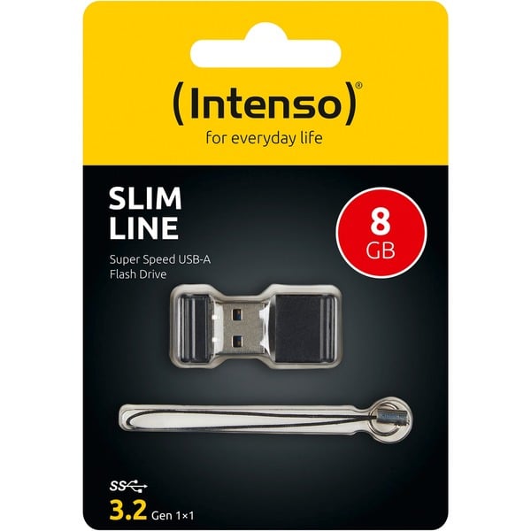 Intenso Slim Line 8 GB, USB-Stick - Intenso - vue 3