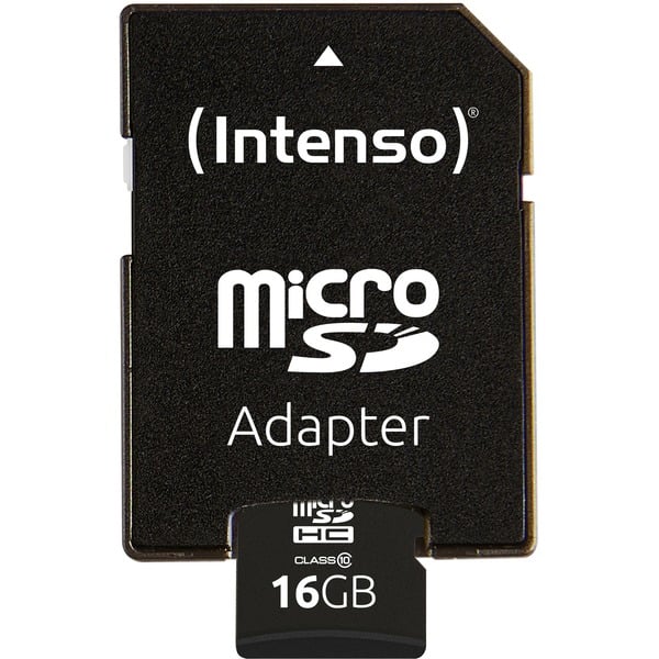 Intenso microSDHC 16 GB, Speicherkarte - Intenso - vue 2