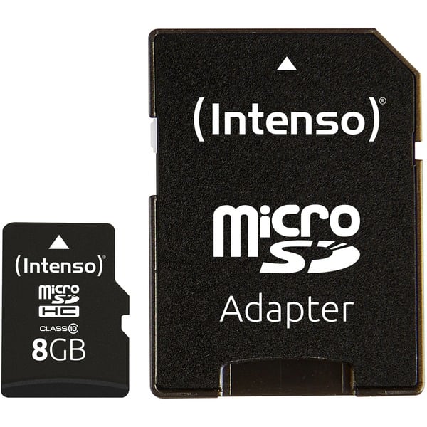 Intenso microSDHC 8 GB, Speicherkarte - Intenso