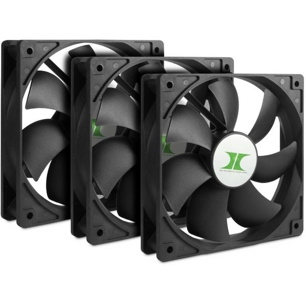 Inter-Tech IPC Fan Set 120mm, Gehäuselüfter - Inter-Tech