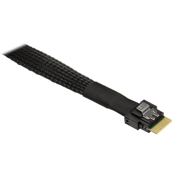 (€ 18,00 / 1 m) Inter-Tech câble SFF 8654-4i > SFF 8643 - Inter-Tech - vue 2