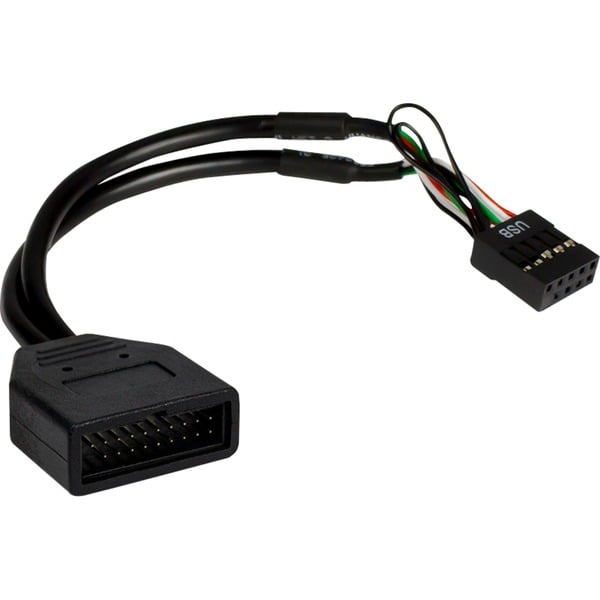 Inter-Tech USB 2.0 Adapter, 19Pin Stecker > 9Pin Buchse - Inter-Tech