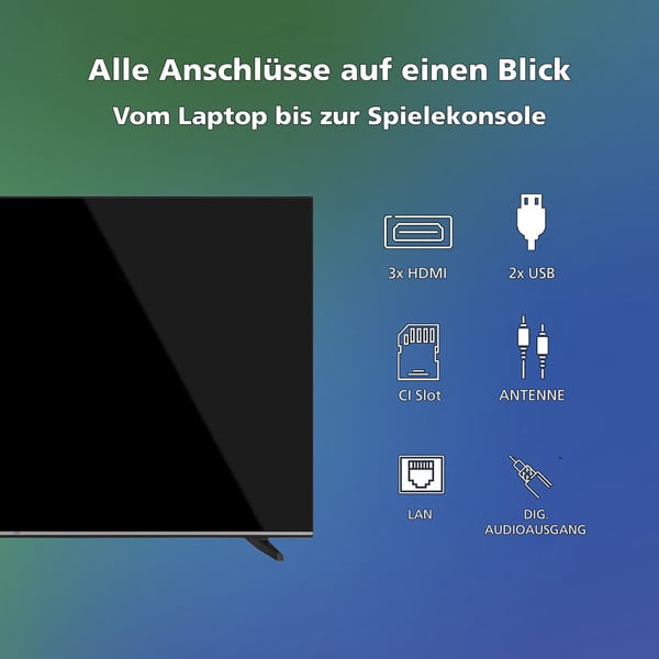 JVC LT-50VD3555, LED-Fernseher - JVC - vue 5