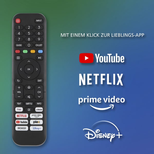 JVC LT-50VD3555, LED-Fernseher - JVC - vue 6