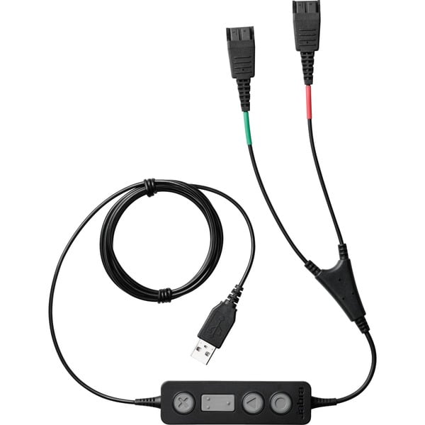 Jabra LINK 265 USB Schulungskabel, USB-A Stecker > 2x QD - Jabra