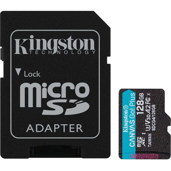 Kingston Canvas Go! Plus 128 GB microSDXC, Speicherkarte - Kingston