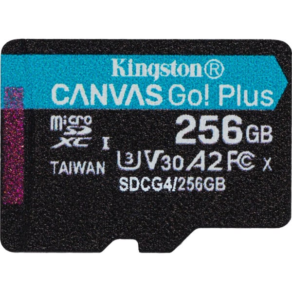 Kingston Canvas Go! Plus 256 GB microSDXC, Speicherkarte - Kingston