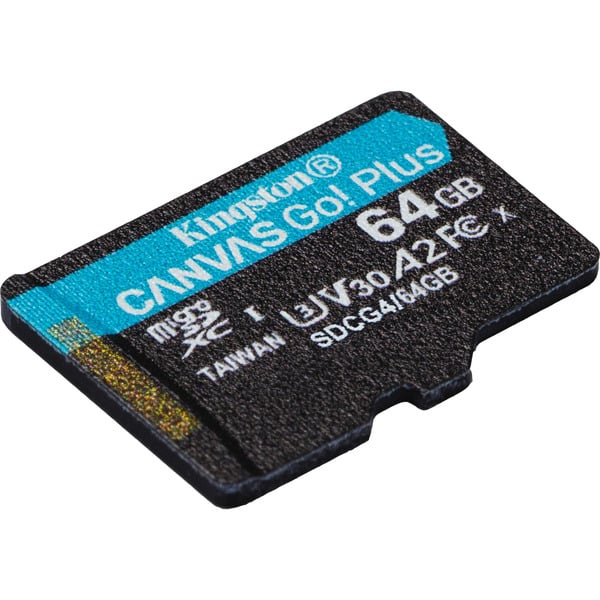 Kingston Canvas Go! Plus 64 GB microSDXC, Speicherkarte - Kingston - vue 2