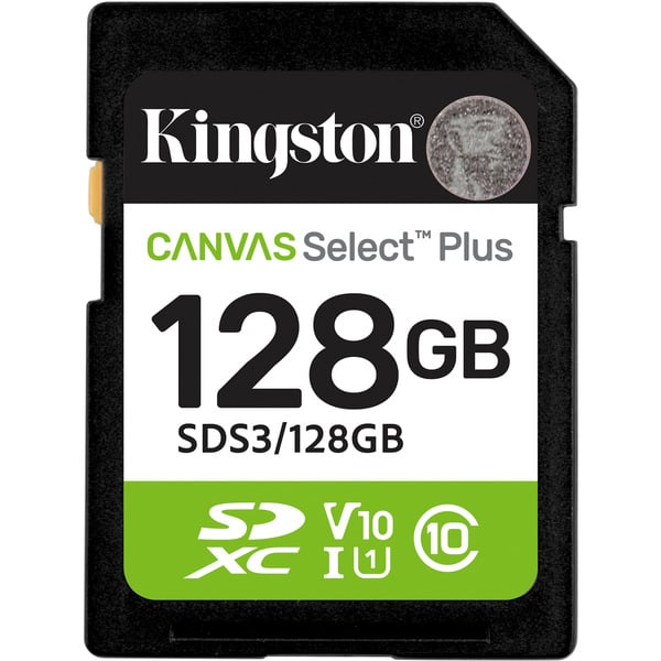 Kingston Canvas Select Plus 128 GB SDXC, Speicherkarte - Kingston