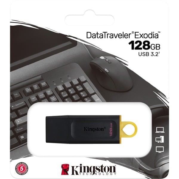 Kingston DataTraveler Exodia 128 GB, USB-Stick - Kingston - vue 5