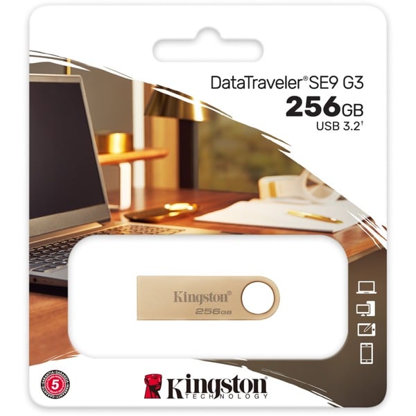 Kingston DataTraveler SE9 G3 256 GB, USB-Stick - Kingston - vue 3