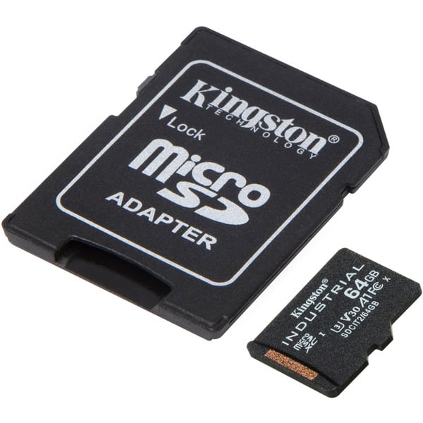 Kingston Industrial 64 GB microSDHC, Speicherkarte - Kingston - vue 2