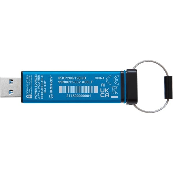 Kingston IronKey Keypad 200 128 GB, USB-Stick - Kingston - vue 5