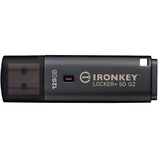 Kingston IronKey Locker+ 50 G2 128 GB, USB-Stick - Kingston