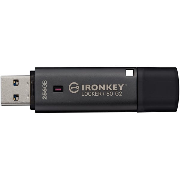 Kingston IronKey Locker+ 50 G2 256 GB, USB-Stick - Kingston - vue 2