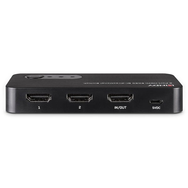 Lindy 2-Port HDMI Switch 2.1 8K60 HDR - Lindy - vue 4