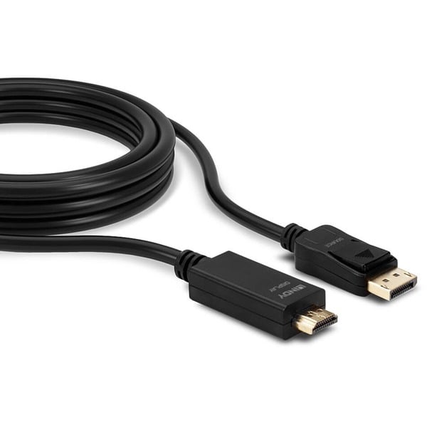 Lindy Adapterkabel DisplayPort > HDMI 10,2 Gbit/s - Lindy - vue 3