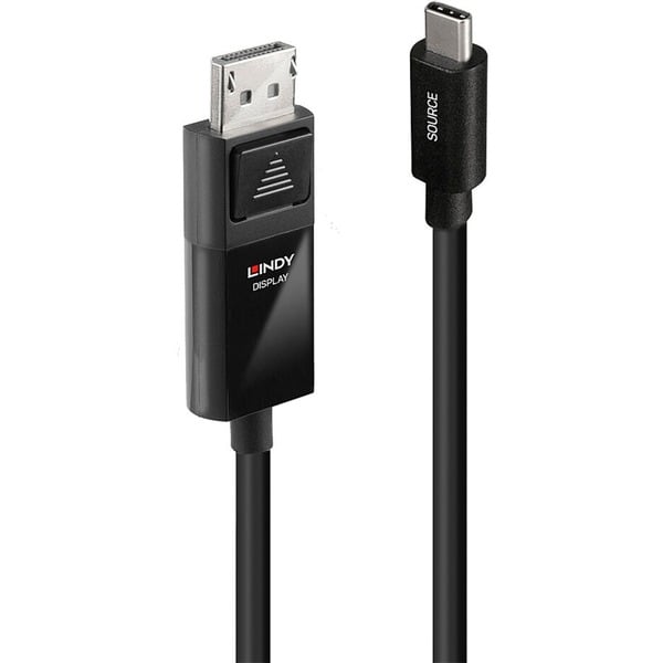 Lindy USB Adapterkabel 8K60, USB-C Stecker > DisplayPort Stecker - Lindy