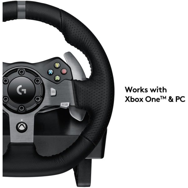 Logitech G920 Driving Force, Lenkrad - Logitech - vue 3