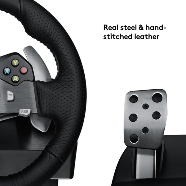 Logitech G920 Driving Force, Lenkrad - Logitech - vue 5