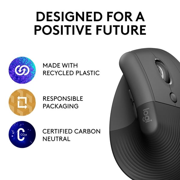 Logitech Lift, souris - Logitech - vue 6