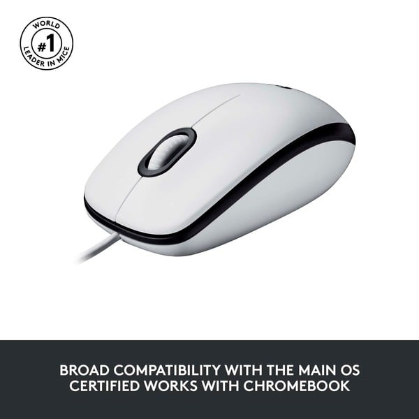 Logitech M100, souris - Logitech - vue 4