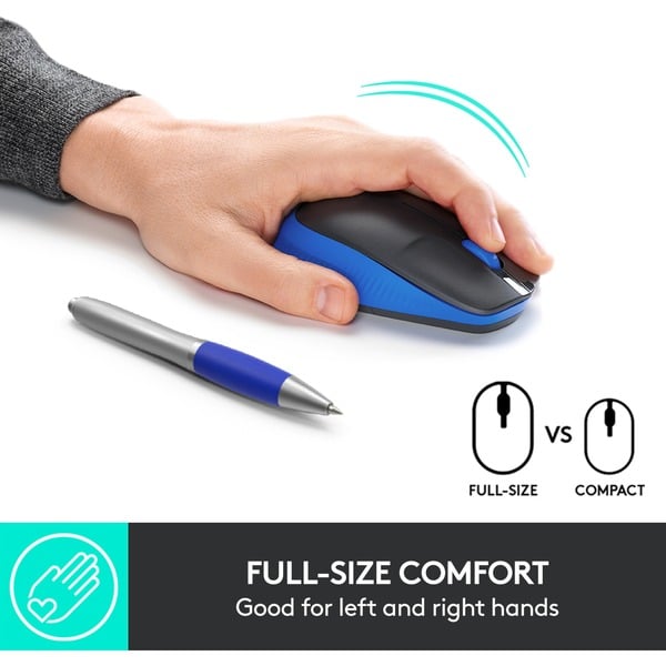 Logitech M190, souris - Logitech - vue 2